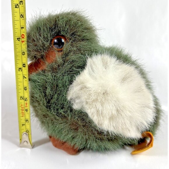 24K Polar Puff Duck Duckling Realistic Green Mallard Baby Plush 1992 Clay 4241 - Picture 8 of 8